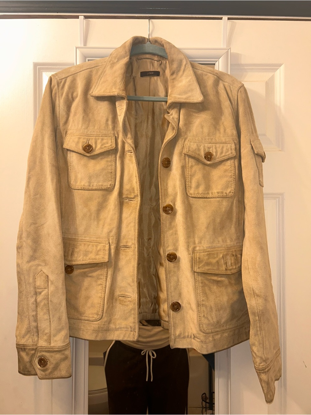 Suede Leather Jcrew Jacket